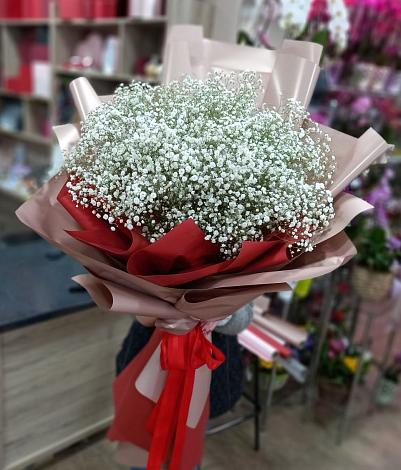 Букет цветов из: Гипсофила в Городовиковске