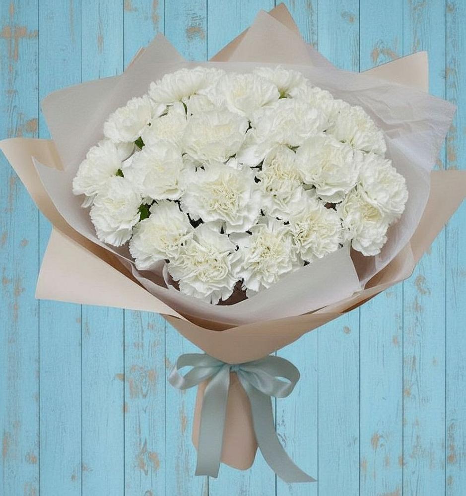 Букет цветов из: Гвоздики в Городовиковске