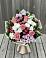 Букет цветов из: Альстромерии, Гвоздики, Розы и Хризантемы в Городовиковске