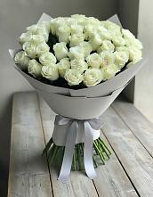 Букет 35 Белых роз в Городовиковске