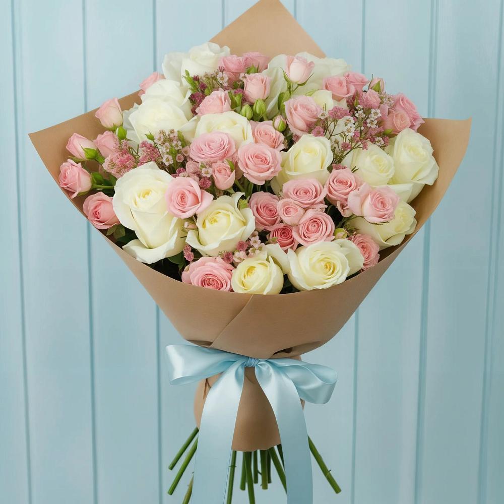 Букет цветов из: Розы в Городовиковске