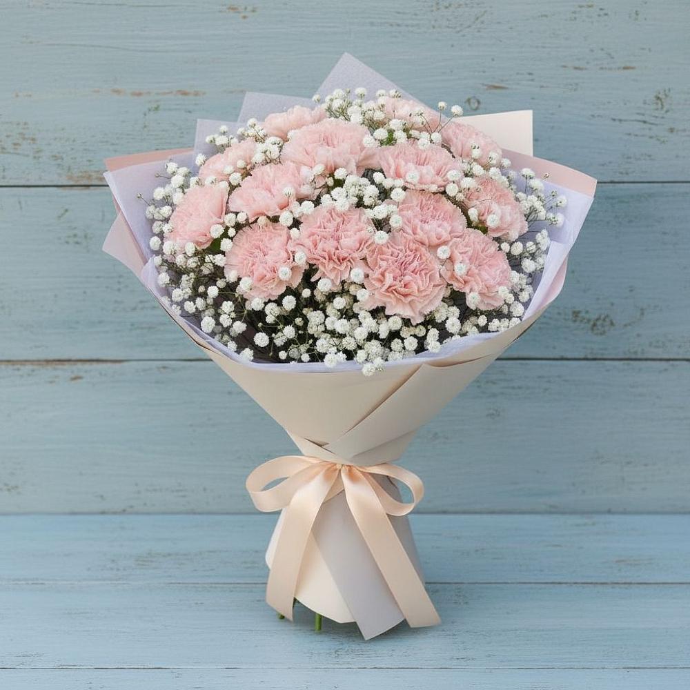 Букет цветов из: Гвоздики в Городовиковске