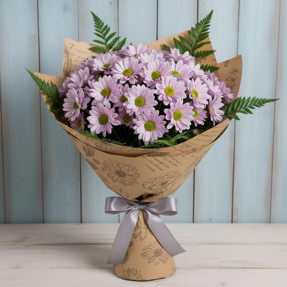 Букет цветов из: Хризантемы в Городовиковске