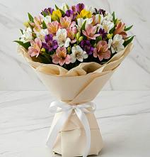 Букет цветов из:  Альстромерии в Городовиковске