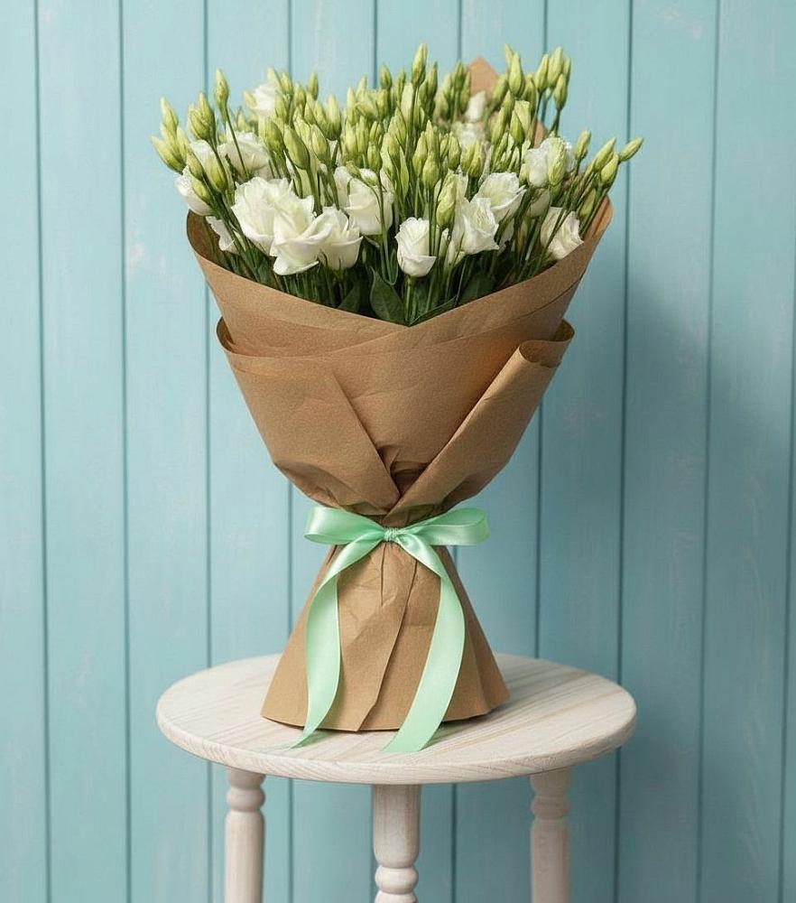 Букет цветов из: Лизиантусы в Городовиковске