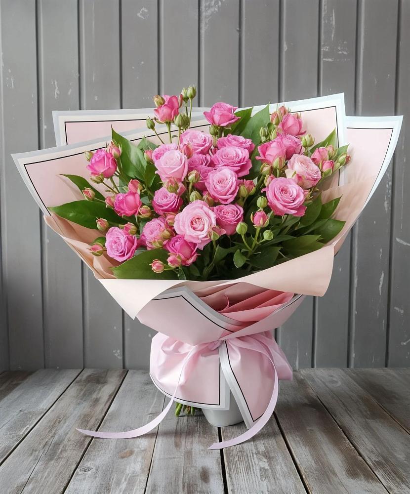 Букет Розовый кустик в Городовиковске