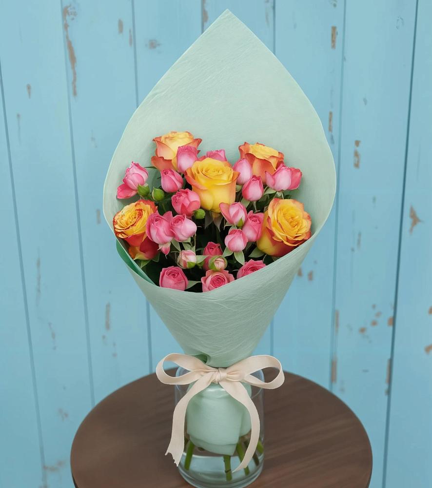 Букет цветов из: Розы в Городовиковске