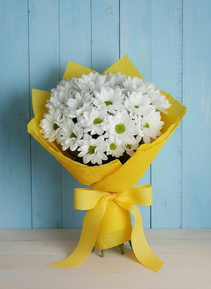 Букет цветов из: Хризантемы в Городовиковске