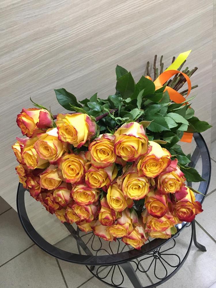 Букет Желтые розы в Городовиковске