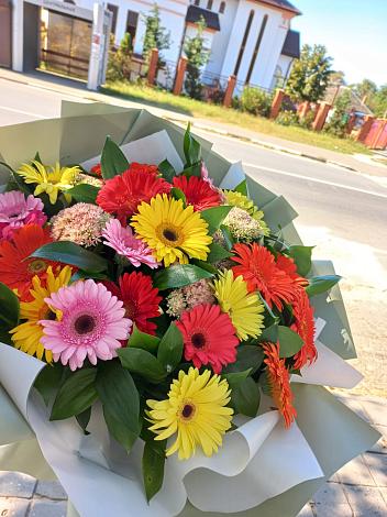 Букет цветов из: Герберы в Городовиковске